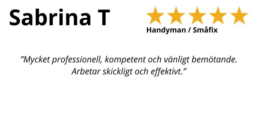 Kundrecension om snabb och professionell service från HemFix SmartTV , Teknikhjälp Tekniksupport Hemmafixare, Linköping TV på vägg